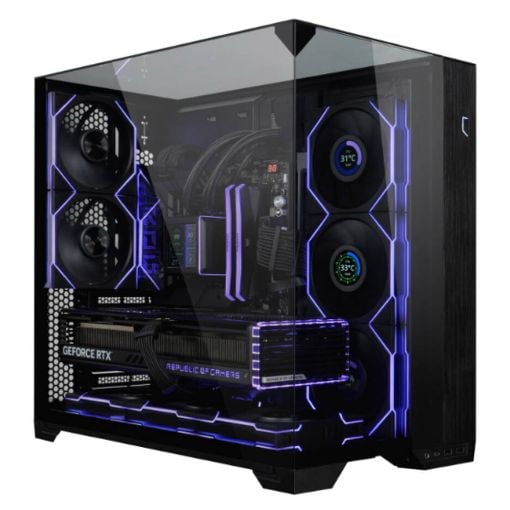 Εικόνα της Case Fan Lian Li UniFan TL Wireless LCD 120 Reverse Black G99.12RTLLCD1W1B.00