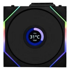 Εικόνα της Case Fan Lian Li UniFan TL Wireless LCD 120 Reverse Black G99.12RTLLCD1W1B.00