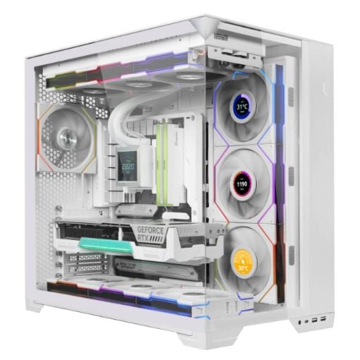 Εικόνα της Case Fan Lian Li UniFan TL Wireless LCD 120 Reverse White G99.12RTLLCD1W1W.00