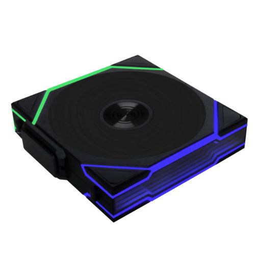 Εικόνα της Case Fan Lian Li UniFan TL Wireless LCD 120 Reverse Black (3-pack with Controller) G99.12RTLLCD1W3B.00