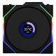 Εικόνα της Case Fan Lian Li UniFan TL Wireless LCD 120 Reverse Black (3-pack with Controller) G99.12RTLLCD1W3B.00