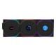 Εικόνα της Case Fan Lian Li UniFan TL Wireless LCD 120 Reverse Black (3-pack with Controller) G99.12RTLLCD1W3B.00