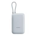 Εικόνα της Xiaomi Power Bank 10000mAh 22.5W με Ενσωματωμένο Καλώδιο Ice Blue BHR9073GL