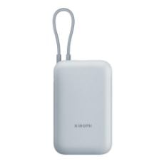 Εικόνα της Xiaomi Power Bank 10000mAh 22.5W με Ενσωματωμένο Καλώδιο Ice Blue BHR9073GL