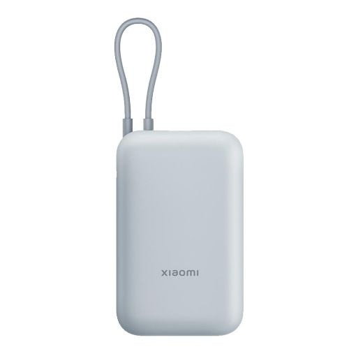Εικόνα της Xiaomi Power Bank 10000mAh 22.5W με Ενσωματωμένο Καλώδιο Ice Blue BHR9073GL