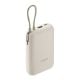Εικόνα της Xiaomi Power Bank 10000mAh 22.5W με Ενσωματωμένο Καλώδιο Tan BHR9072GL