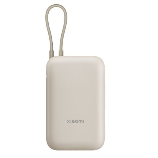 Εικόνα της Xiaomi Power Bank 10000mAh 22.5W με Ενσωματωμένο Καλώδιο Tan BHR9072GL