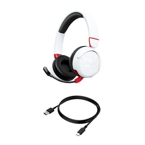 Εικόνα της Headset HyperX Cloud Mini Bluetooth White 7G8F2AA