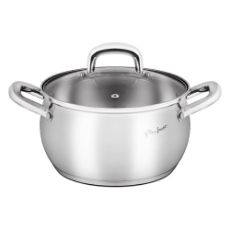 Εικόνα της Κατσαρόλα Lamart Shape 22cm 4.7lt Silver T1161