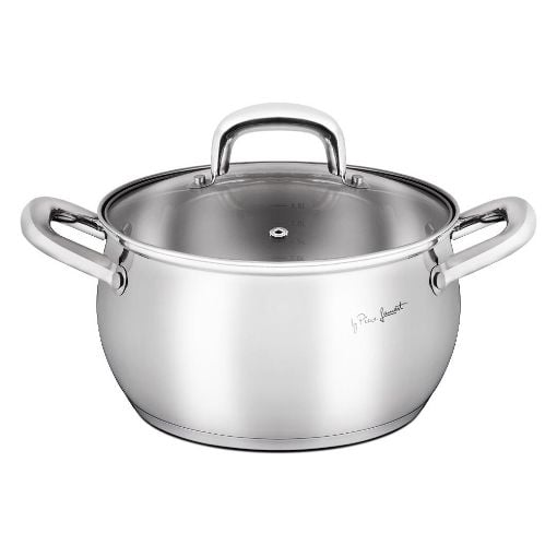 Εικόνα της Κατσαρόλα Lamart Shape 22cm 4.7lt Silver T1161