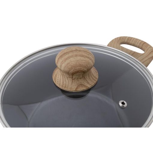 Εικόνα της Κατσαρόλα Lamart Natur 18cm 1,6lt Μαύρο LT1245