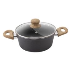 Εικόνα της Κατσαρόλα Lamart Natur 18cm 1,6lt Μαύρο LT1245