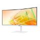 Εικόνα της Οθόνη Samsung ViewFinity S6 S65TC 34" Curved VA Ultra WQHD 100Hz HDR White LS34C650TAUXEN