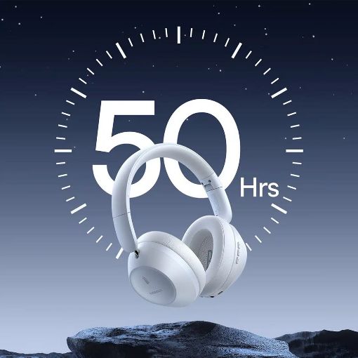 Εικόνα της Headset Baseus Bass 30 Max Bluetooth White A00070700211-00