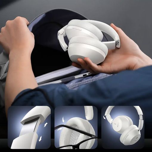 Εικόνα της Headset Baseus Bass 30 Max Bluetooth White A00070700211-00