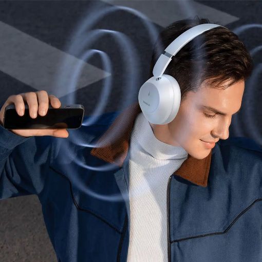 Εικόνα της Headset Baseus Bass 30 Max Bluetooth White A00070700211-00
