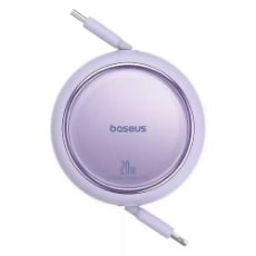 Εικόνα της Καλώδιο Baseus USB-C to Lightning 20W Retractable Μώβ 1m P10364501511-00