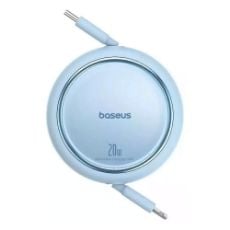 Εικόνα της Καλώδιο Baseus USB-C to Lightning 20W Retractable Μπλε 1m P10364501311-00