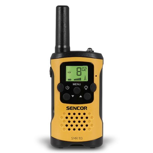 Εικόνα της Walkie Talkie Sencor 2τμχ Black/Yellow SMR 113