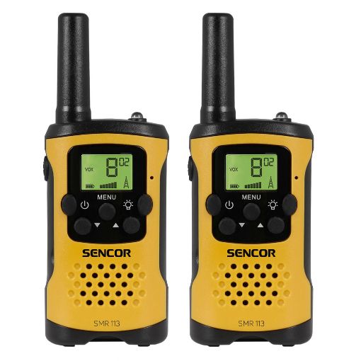Εικόνα της Walkie Talkie Sencor 2τμχ Black/Yellow SMR 113