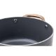 Εικόνα της Κατσαρόλα Lamart Orro 24cm Black/Silver LT1241