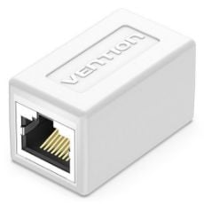Εικόνα της Vention Shielded Inline Coupler CAT.6 White IPVW0