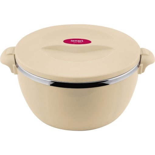 Εικόνα της Φαγητοδοχείο Lamart Temp Θερμός 6.5lt 28cm Μπεζ LT6039