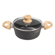 Εικόνα της Κατσαρόλα Lamart Natur 20cm 2,2lt Μαύρο LT1246