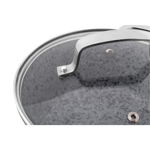 Εικόνα της Κατσαρόλα Lamart Granit 18cm 1,6lt Βlack LT1252