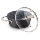 Εικόνα της Κατσαρόλα Lamart Granit 18cm 1,6lt Βlack LT1252
