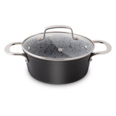 Εικόνα της Κατσαρόλα Lamart Granit 18cm 1,6lt Βlack LT1252