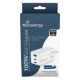 Εικόνα της Φορτιστής MediaRange 100W GaN Fast 2x USB-C & 1x USB-A White MRMA123
