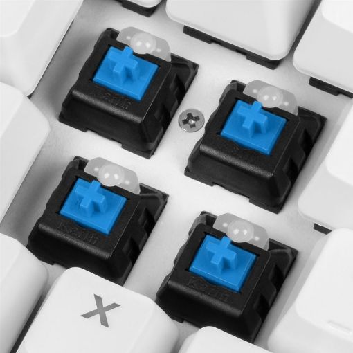 Εικόνα της Πληκτρολόγιο Sharkoon Skiller Mech SGK3 Kailh Blue US White