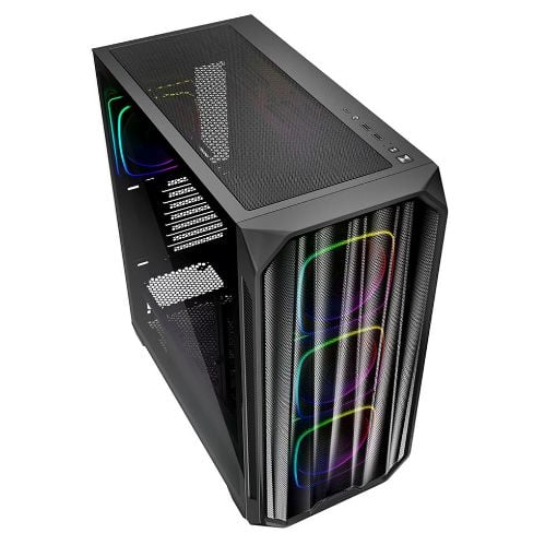 Εικόνα της Sharkoon AK5M RGB Tempered Glass Black