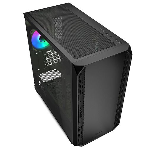 Εικόνα της Sharkoon MK2 RGB Tempered Glass Black