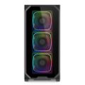 Εικόνα της Sharkoon AK5G RGB Tempered Glass Black