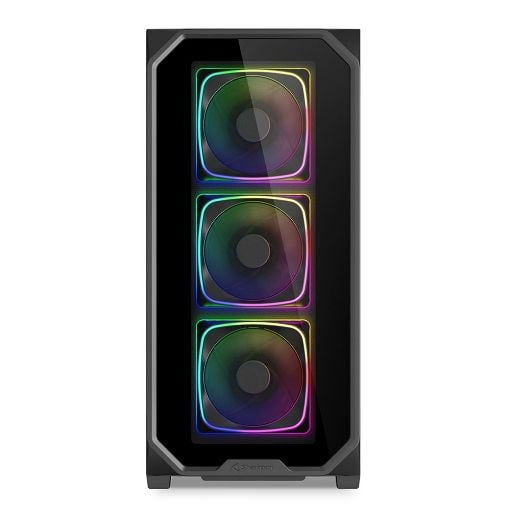Εικόνα της Sharkoon AK5G RGB Tempered Glass Black