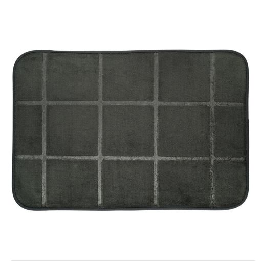 Εικόνα της Τάπετο Μπάνιου Estia Tiles Black 02-28527