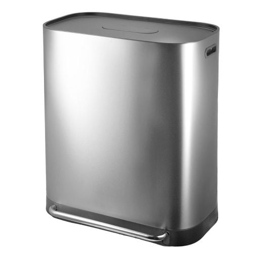 Εικόνα της Κάδος Απορριμμάτων Estia DuoPrime 60lt Inox 01-20903