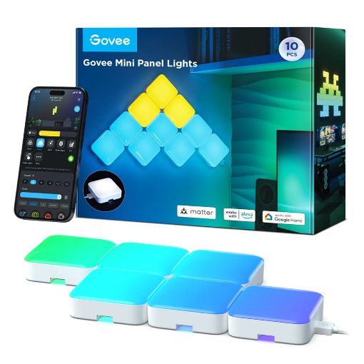 Εικόνα της Govee Mini Panel Lights H8069 (10 pack)