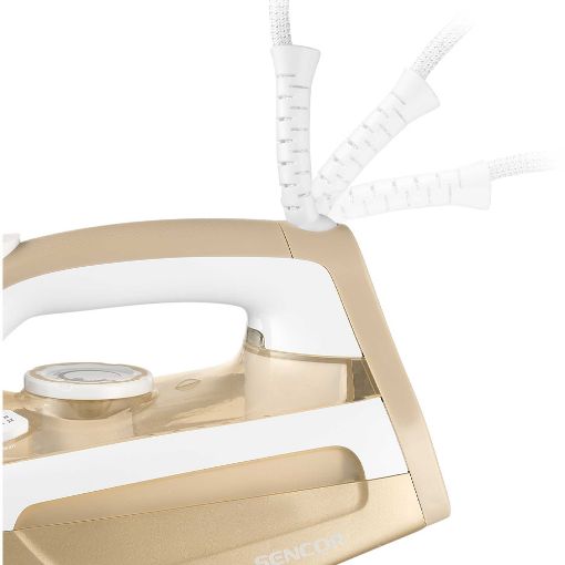 Εικόνα της Σίδερο Ατμού Sencor 2600W Gold/White SSI 6110GD