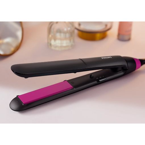 Εικόνα της Ισιωτικό Mαλλιών Philips ThermoProtect Straightener 60W Black BHS375/00