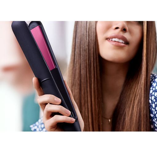Εικόνα της Ισιωτικό Mαλλιών Philips ThermoProtect Straightener 60W Black BHS375/00