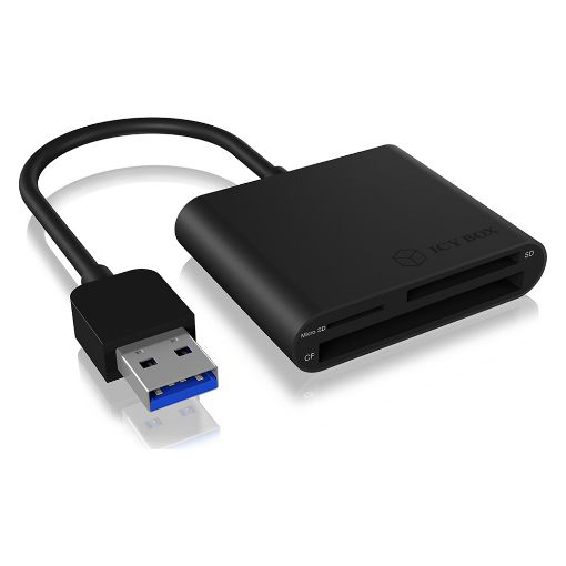 Εικόνα της Card Reader RaidSonic Icy Box USB-A Black IB-CR301-U3