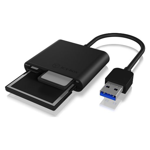 Εικόνα της Card Reader RaidSonic Icy Box USB-A Black IB-CR301-U3