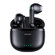 Εικόνα της Handsfree Joyroom Dual-Mic ENC Earphones Black JR-TL11