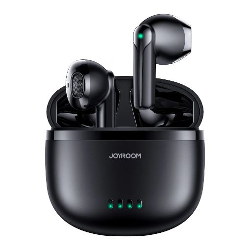 Εικόνα της Handsfree Joyroom Dual-Mic ENC Earphones Black JR-TL11
