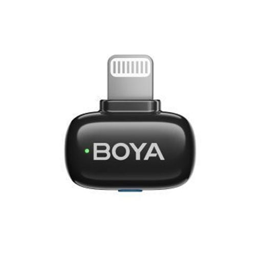Εικόνα της Boya Mini Lightning 2mics & Charging Box Black