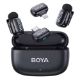 Εικόνα της Boya Mini USB-C & Lightning 2mics & Charging Box Black