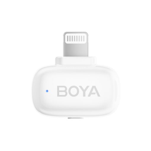 Εικόνα της Boya Mini USB-C & Lightning 2mics & Charging Box White